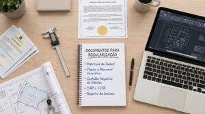 Quais documentos são necessários para regularizar um imóvel?